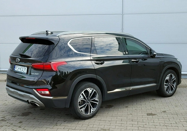 Hyundai Santa Fe cena 139900 przebieg: 44100, rok produkcji 2020 z Świecie małe 781